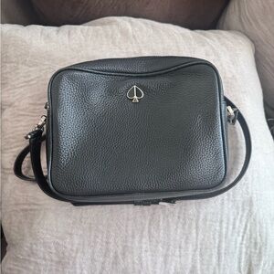 Kate Spade Black Leather Crossbody Bag